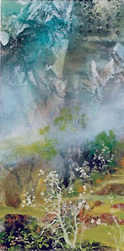 Split View Of New Chinese Landscape